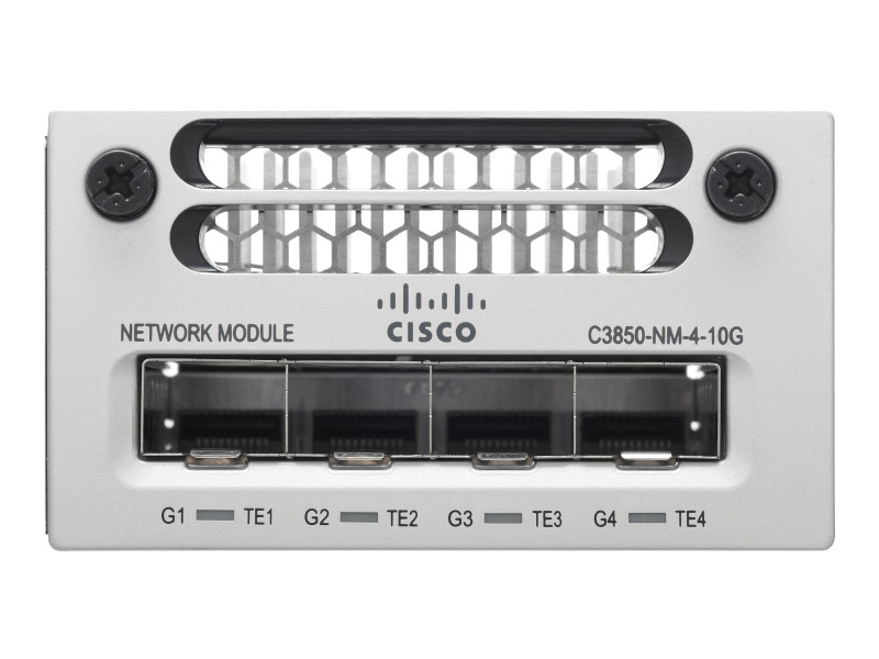 Cisco : CISCO CATALYST 3850 4 X 10GE NETWORK module en