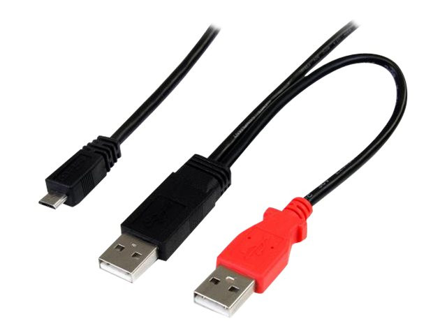 Startech : 3 FT USB Y cable pour EXTERNAL HARD drive USB A TO MICRO B