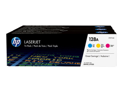 HP : Cartouche Toner LaserJet 128A TRIpack CYM