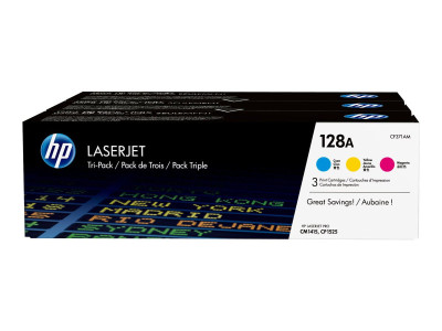 HP : Cartouche Toner LaserJet 128A TRIpack CYM