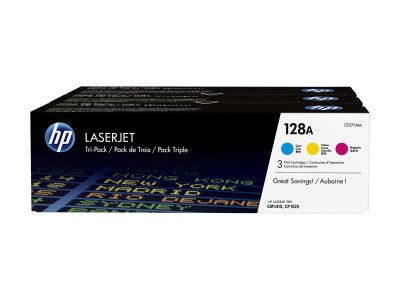 HP : Cartouche Toner LaserJet 128A TRIpack CYM