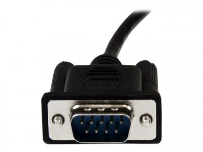 Startech : CABLE NULL MODEM CROISE SERIE RS232 DB9 2 M - NOIR