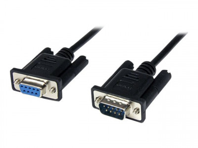 Startech : CABLE NULL MODEM CROISE SERIE RS232 DB9 2 M - NOIR