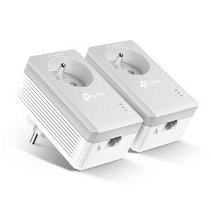 TP-Link TL-PA4015PKIT - Kit d'adaptation pour courant porteur HomePlug AV (HPAV) - Branchement mural (pack de 2)