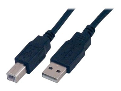 MCL Samar : CABLE USB 2.0 A/B 2M NOIR fr