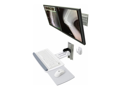 Ergotron : NEO FLEX DUAL WALL MOUNT VESA 100X100 75X75 BIS 72KG