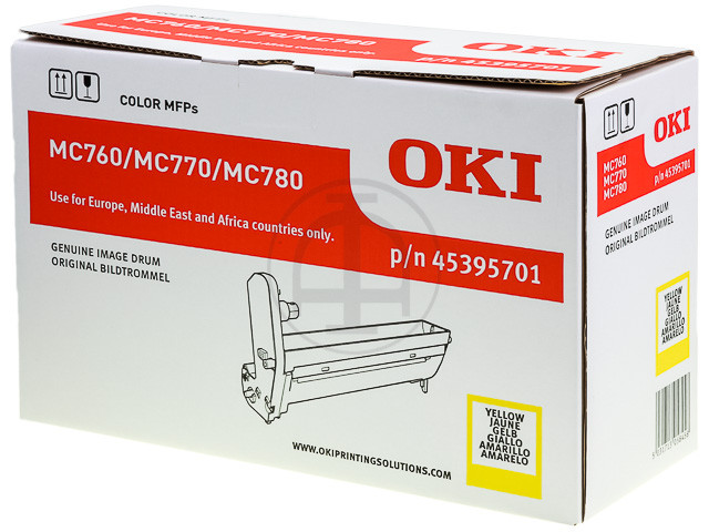 OKI : Kit tambour JAUNE pour MC760/770/780