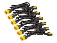 APC : POWER CORD kit (6 EA) LOCKING C13 TO C14 0.6M