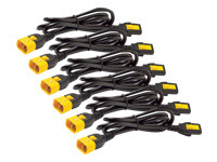 APC : POWER CORD kit (6 EA) LOCKING C13 TO C14 1.8M