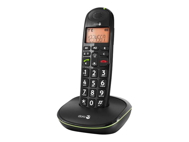 Téléphone fixe avec fil Doro PhoneEasy 312cs Blanc