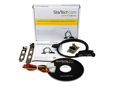 Startech : 2PORT MINI PCIE USB 3 ADAPTER card W/ DUAL PROFILE