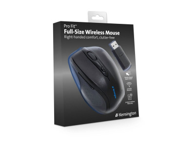 Kensington : SOURIS SANS FIL PRO FIT GRANDE TAILLE
