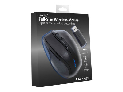 Kensington : SOURIS SANS FIL PRO FIT GRANDE TAILLE