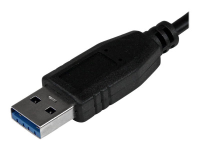 Startech : Noir 4PORT EXTERNAL USB 3 MINI HUB avec BUILT-IN cable