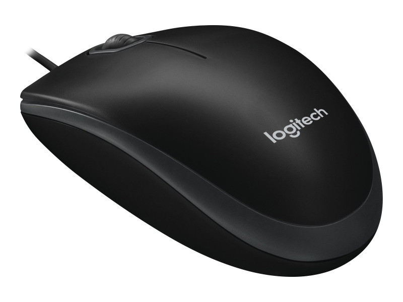 Logitech B100 OPTICAL MOUSE pour business Noir