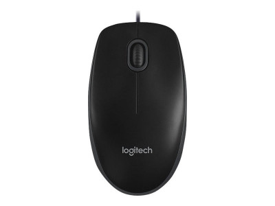 Logitech : B100 OPTICAL MOUSE pour business Noir