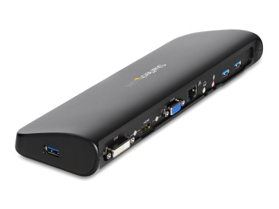 Startech : DUAL MONITOR USB 3 ULTRABOOK DOCKING STATION PORT REPLICATOR