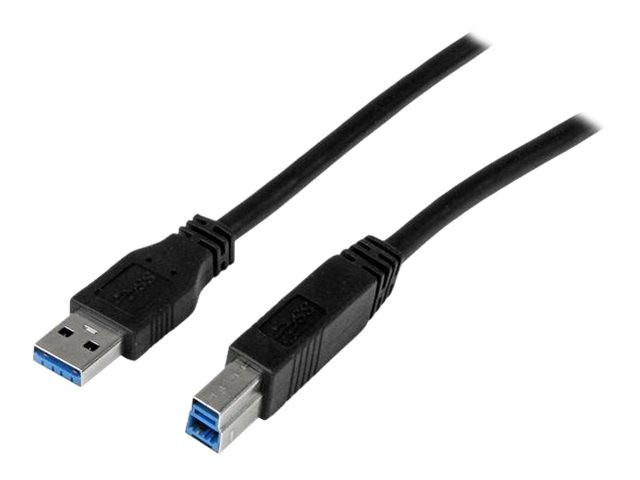 Startech : 1M CERTIFIED SUPERSPEED USB 3 A-B cable - USB 3.0 CORD M/M