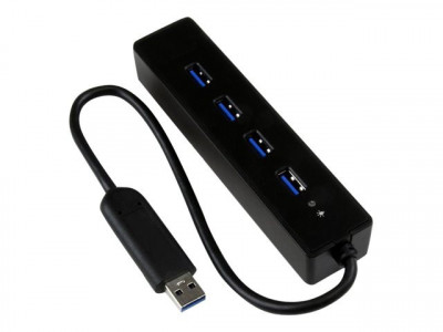 Startech : 4PORT EXTERNAL MINI USB 3 HUB avec INTEGRATED cable