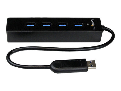 Startech : 4PORT EXTERNAL MINI USB 3 HUB avec INTEGRATED cable
