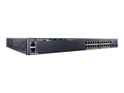 Cisco : CATALYST 2960-X 24 GIGE 2 X 10G SFP+ LAN BASE