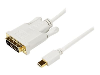 Startech : ADAPTATEUR MINI DISPLAYPORT VERS DVI-D cable BLANC 91CM