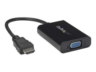 Startech : CABLE ADAPTATEUR HDMI VERS VGA avec AUDIO - CONVERTISSEUR VIDEO