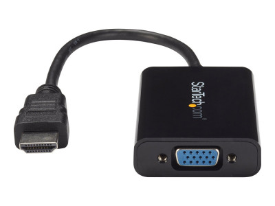 Startech : CABLE ADAPTATEUR HDMI VERS VGA avec AUDIO - CONVERTISSEUR VIDEO