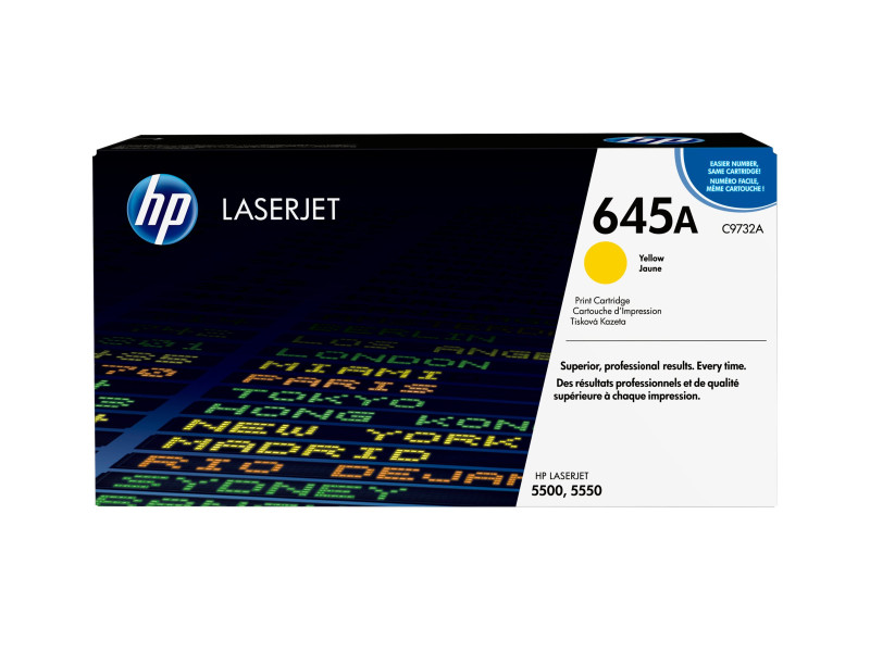 HP cartouche toner Jaune pour CLJ 5500 HP cartouche toner Jaune pour CLJ 5500