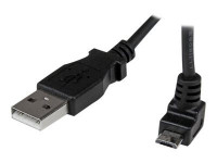 Startech : CABLE MICRO USB 1 M - A VERS MICRO B COUDE 90 DEGRE HAUT