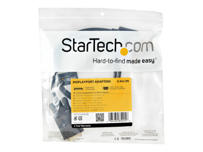 Startech : ADAPTATEUR DISPLAYPORT VERS VGA cable NOIR 91CM