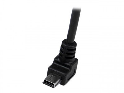 Startech : CABLE MINI USB 2 M - A VERS MINI B COUDE 90 DEGRE BAS