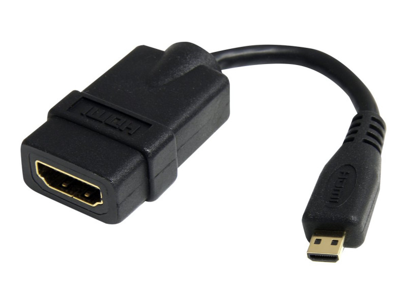 Startech : 5IN HIGH SPEED HDMI ADAPT cable W/ ETHERNET TO HDMI MICRO