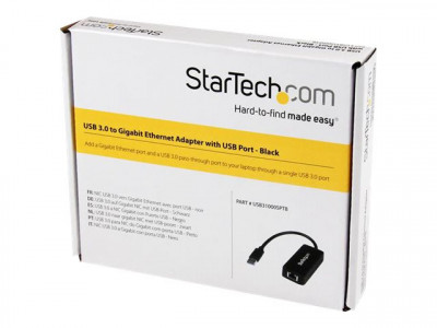 Startech : USB 3.0 10/100/1000 GIGABIT LAN ADAPTER - EXTERNAL NETWORK card