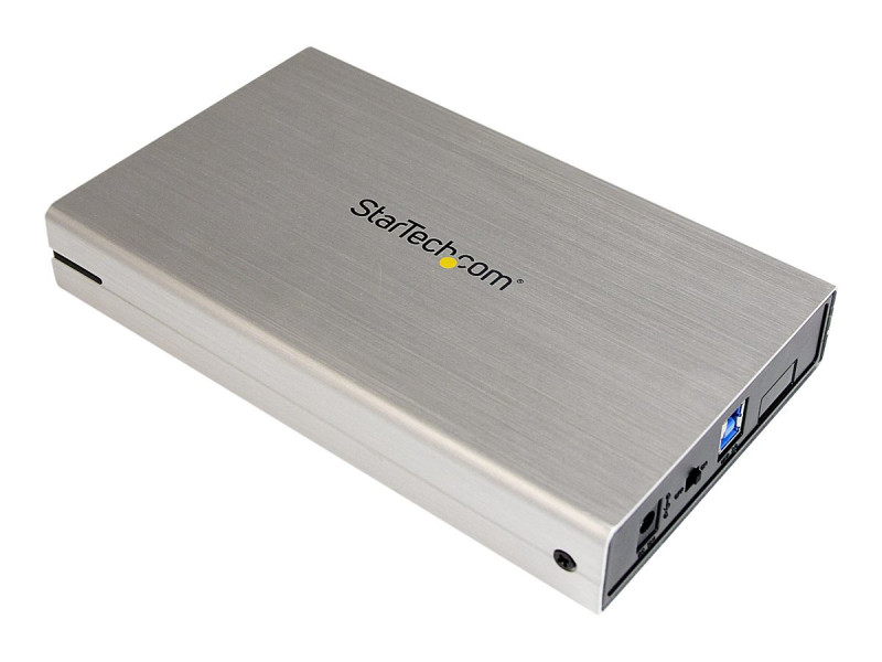 Boîtier Externe pour Disque Dur 3.5 SATA III sur port USB 3.0 avec Support  UASP - Noir