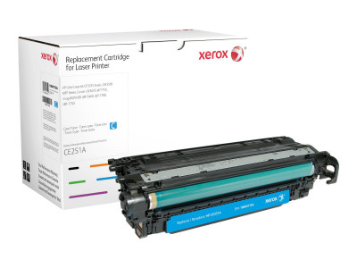 Xerox Cyan cartouche toner équivalent à HP 504A - CE251A - 7000 pages