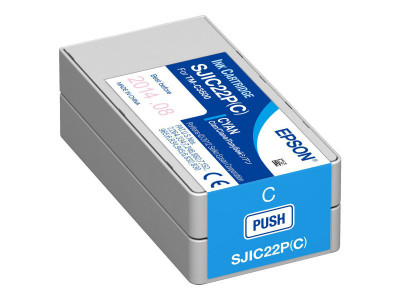 Epson : cartouche encre CYAN pour TMC3500