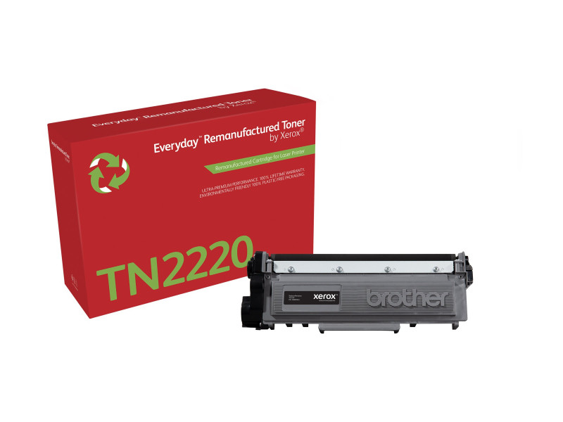 Xerox Black cartouche toner remanufacturé Brother TN2220 - 2600 pages