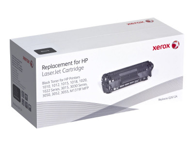 Xerox Black cartouche toner équivalent à HP 12A - Q2612A - 2000 pages