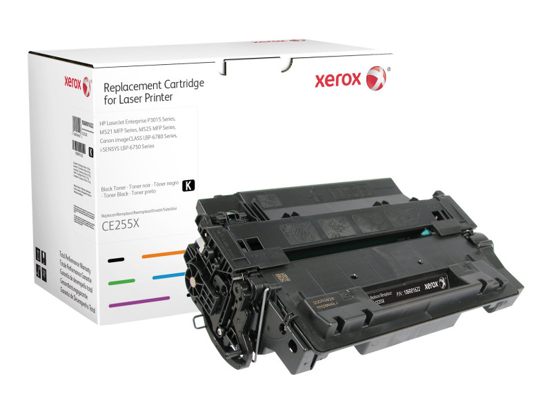 Xerox grande capacité Black cartouche toner équivalent à HP 55X - CE255X - 12500 pages