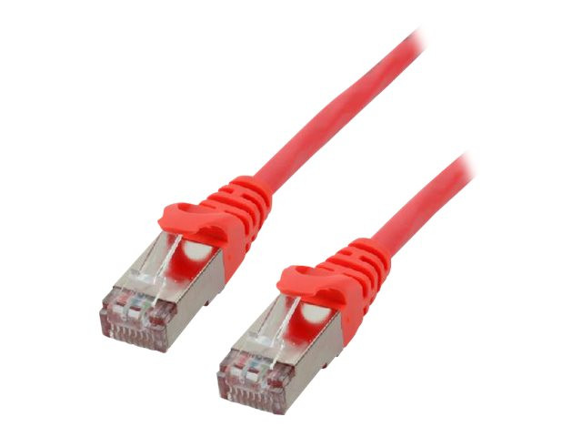 MCL Samar : CABLE RJ45 CAT 6 BLINDE 3M ROUGE fr