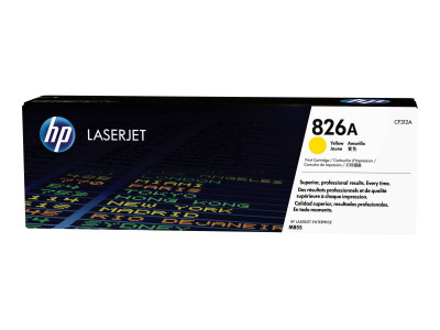 HP : Cartouche toner HP 826A Jaune LaserJet