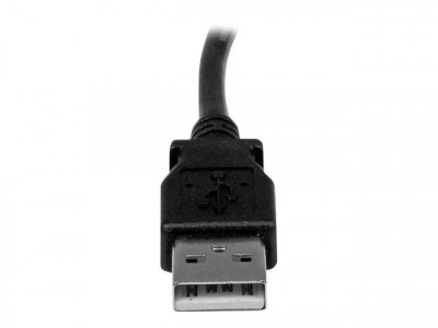 Startech : CABLE IMPRIMANTE USB 2.0 A VERS USB B COUDE A DROITE M/M 1 M