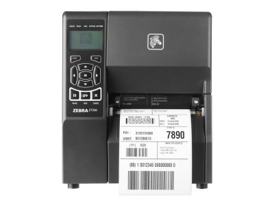 Zebra : ZT230 TT ZPL 300DPI RS232/USB/Z-NET CUTTER 128Mo (12.46kg)