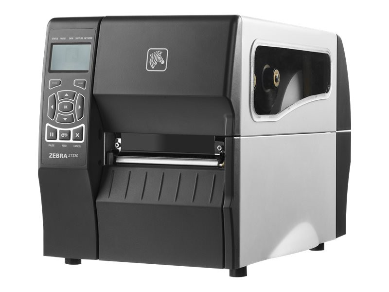 Zebra : ZT230 TT ZPL 300DPI RS232/USB/Z-NET CUTTER 128Mo (12.46kg)