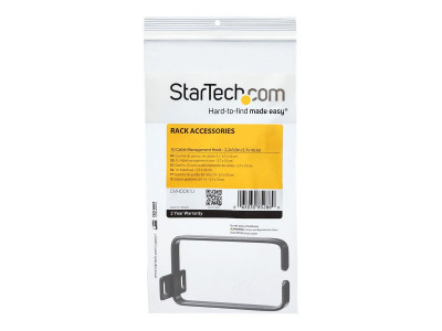 Startech : ANNEAU METALLIQUE GESTION de CABLES 1U - 5 7 CM X 10 CM