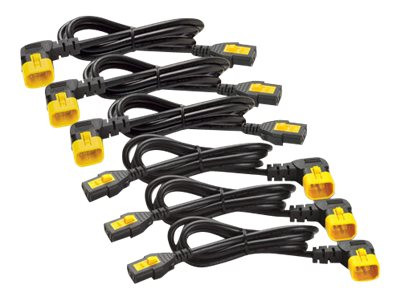 APC : POWER CORD kit (6 EA) LOCKING C13 TO C14 1.8M (90 DEGREE)1.8M