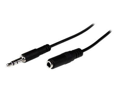 Câble d'extension audio stéréo jack 3.5mm male vers jack 3.5mm femelle  longueur 2m