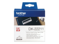 Brother : RUBAN CONT. SUPPT FILM ADHESIF NOIR et BLANC/15M X 29MM