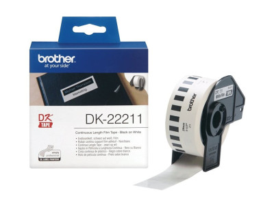 Brother : RUBAN CONT. SUPPT FILM ADHESIF NOIR et BLANC/15M X 29MM
